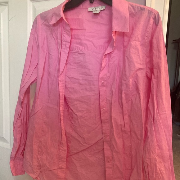 Pink button down shirt - Picture 2 of 9